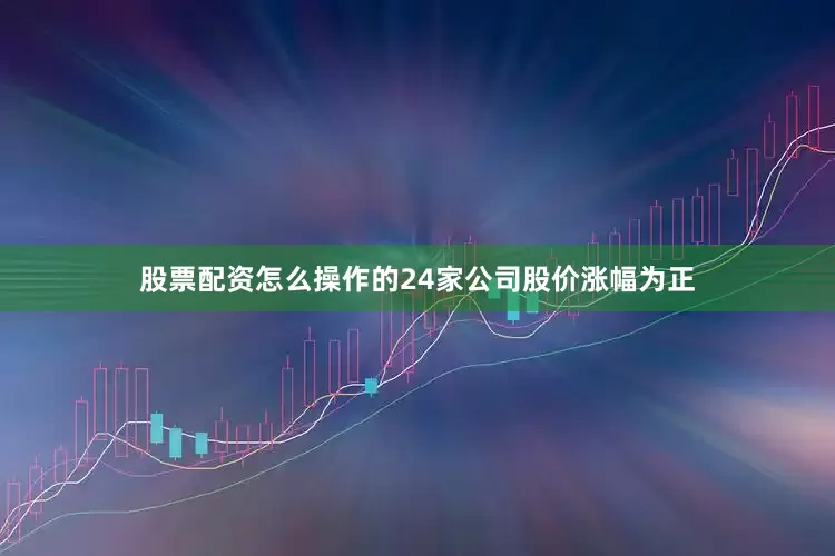 股票配资怎么操作的24家公司股价涨幅为正
