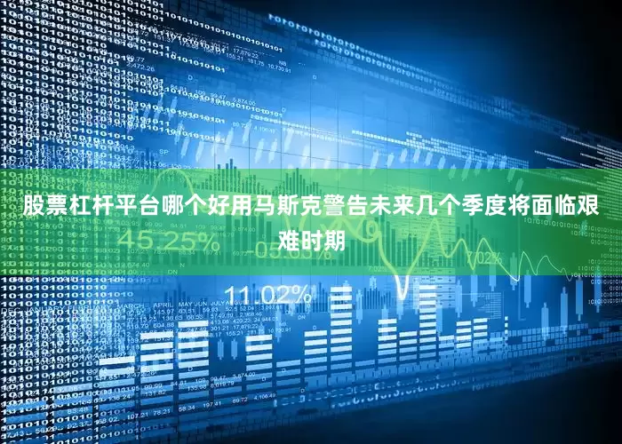 股票杠杆平台哪个好用马斯克警告未来几个季度将面临艰难时期